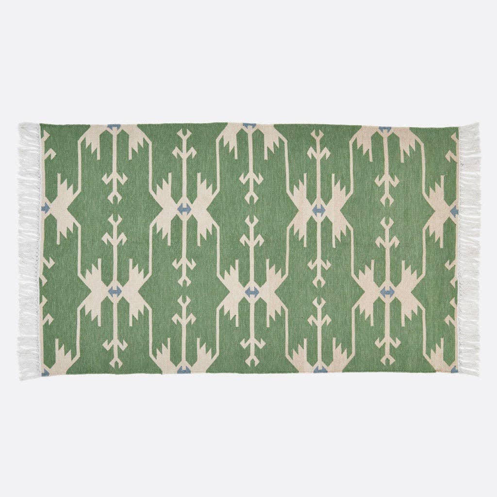 Weaver Green Anatolia Green Rug: 150cm x 90cm