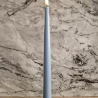 Forever Flames Candle Powder Blue, Box of 4