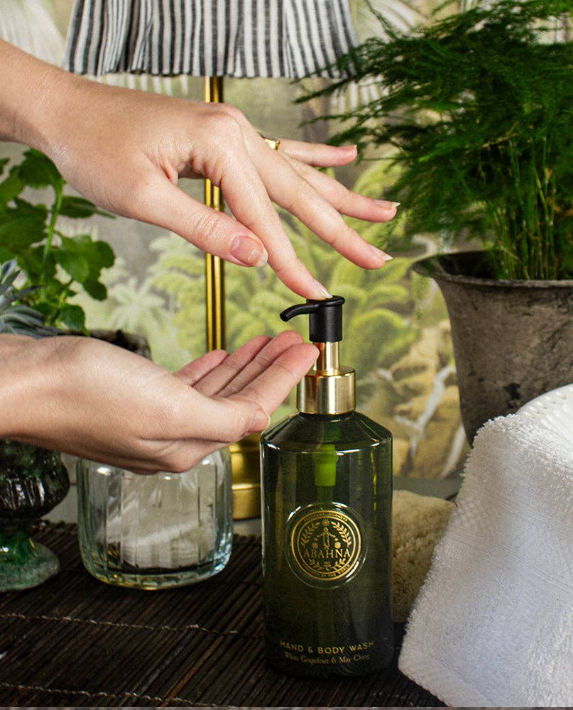 Abahna Hand & Body Wash, Mandarin & Sicilian Bergamot
