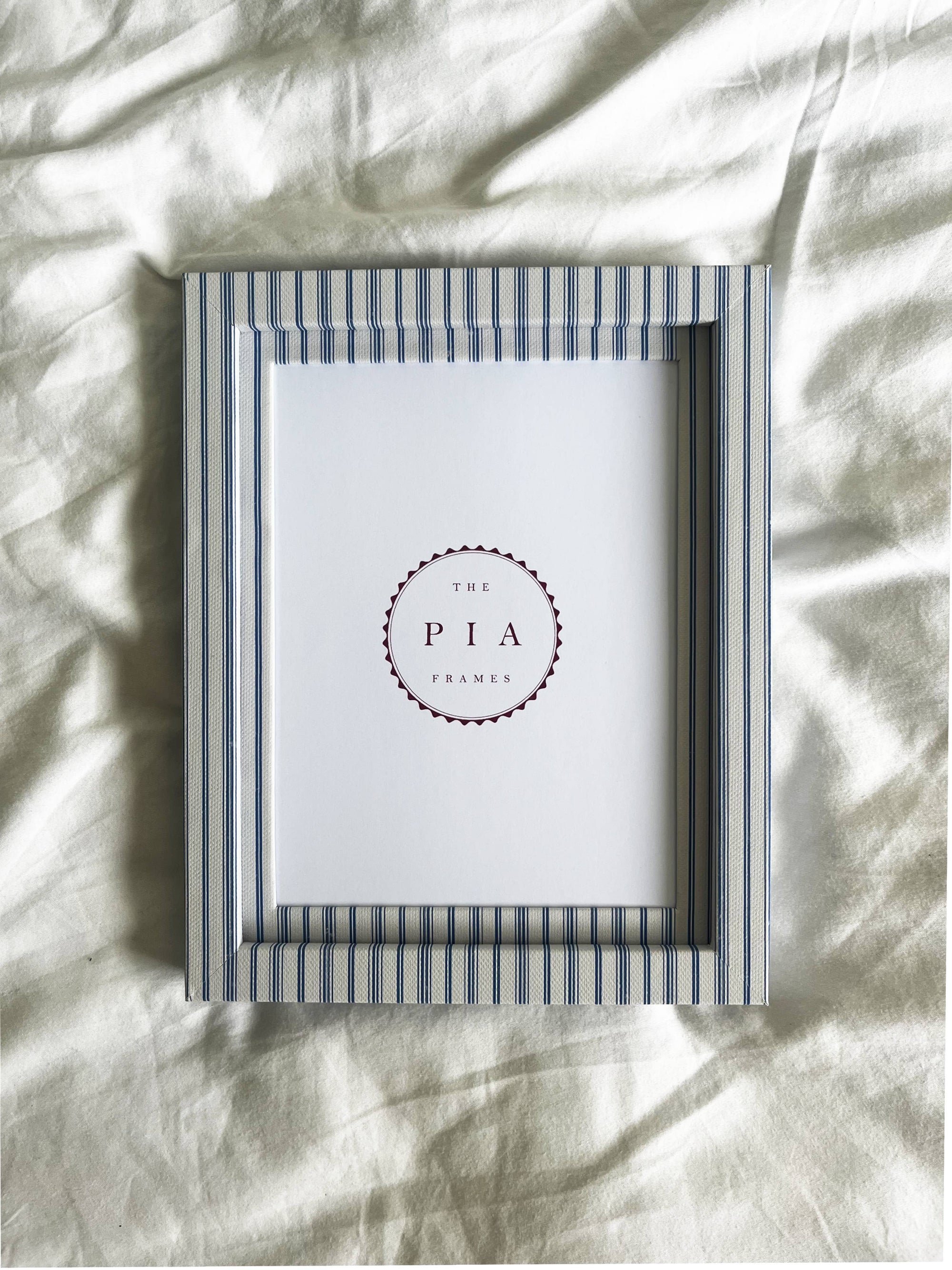Blue Stripe Frame, Small