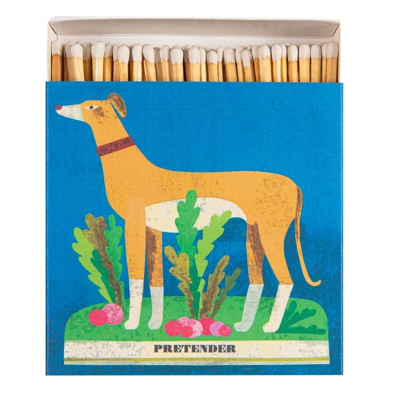 Square Matchboxes, Whippet & Radishes