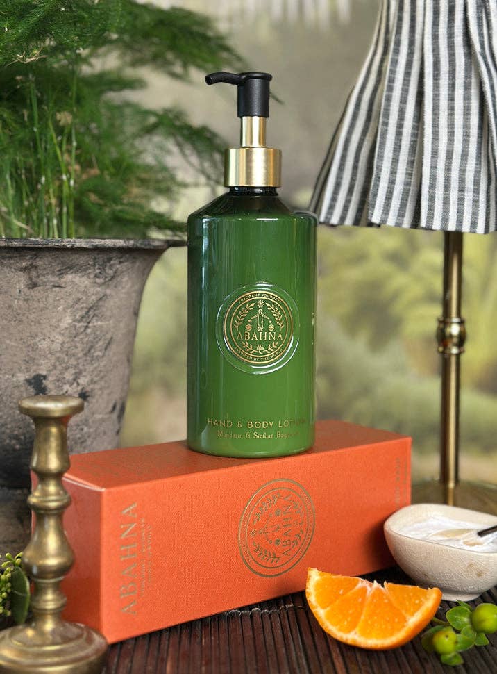 Abahna Hand & body lotion, Mandarin & Sicilian Bergamot