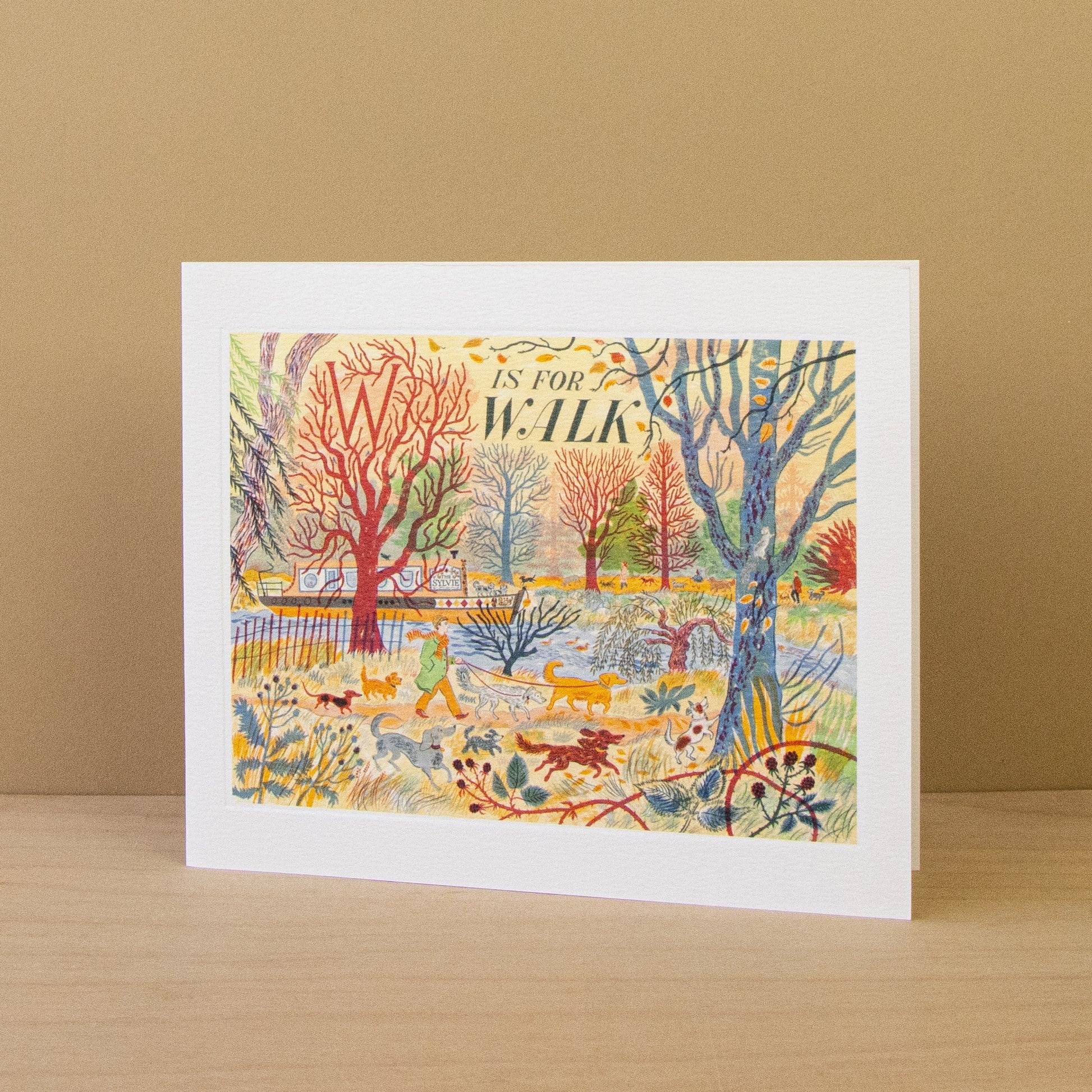 W is for Walk Card