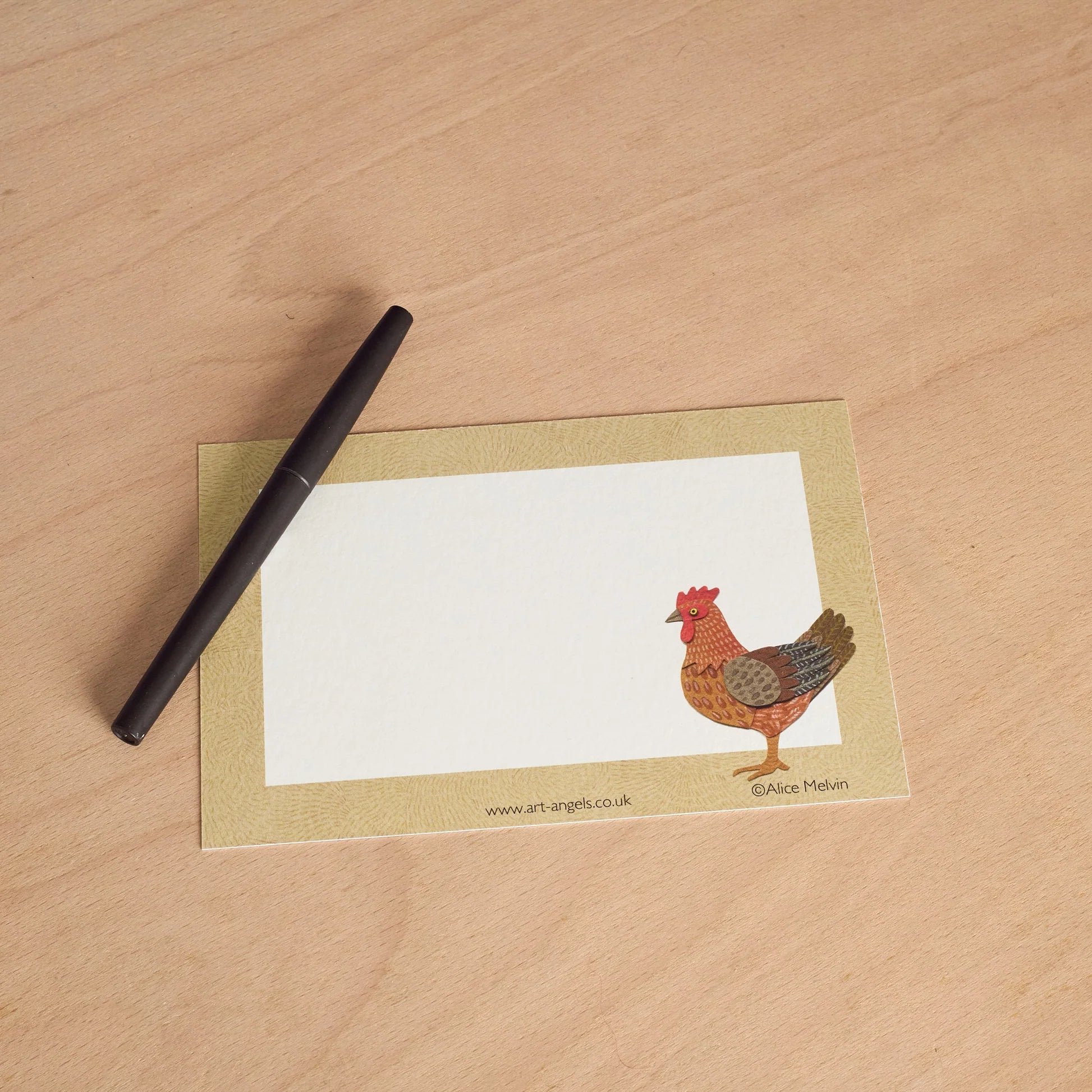Card Pop Out Hen