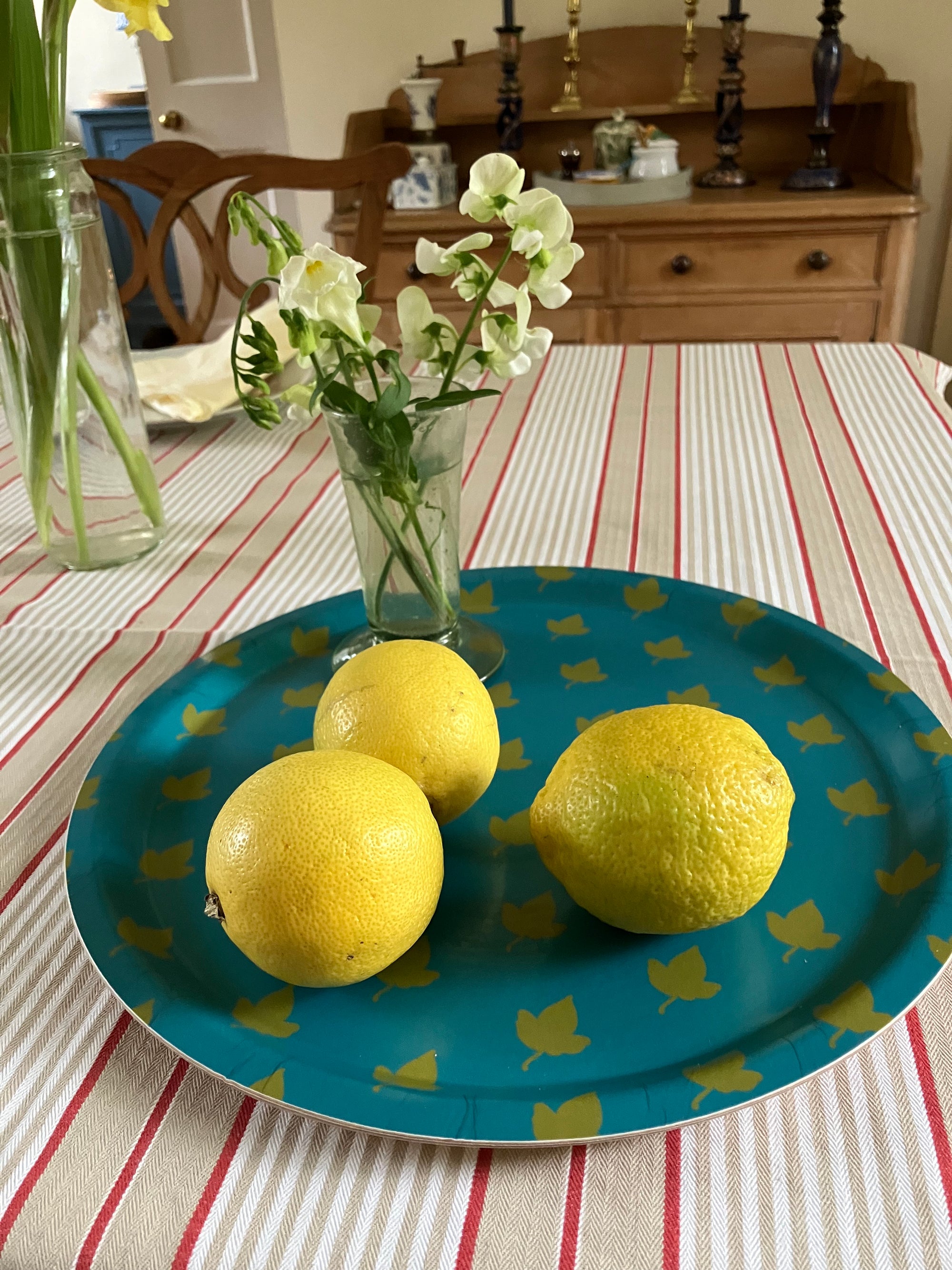 Birchwood Tray, Acer Turquoise