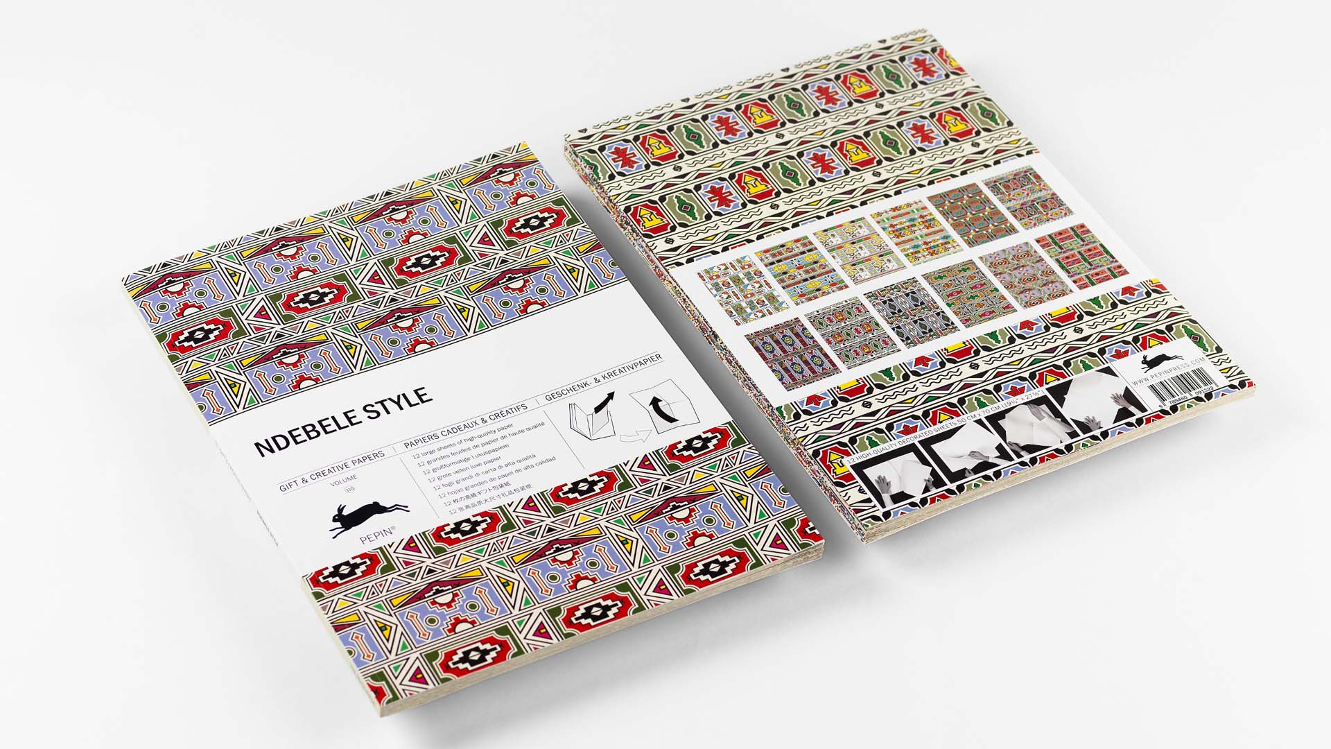 Wrapping Paper Book Ndebele Style