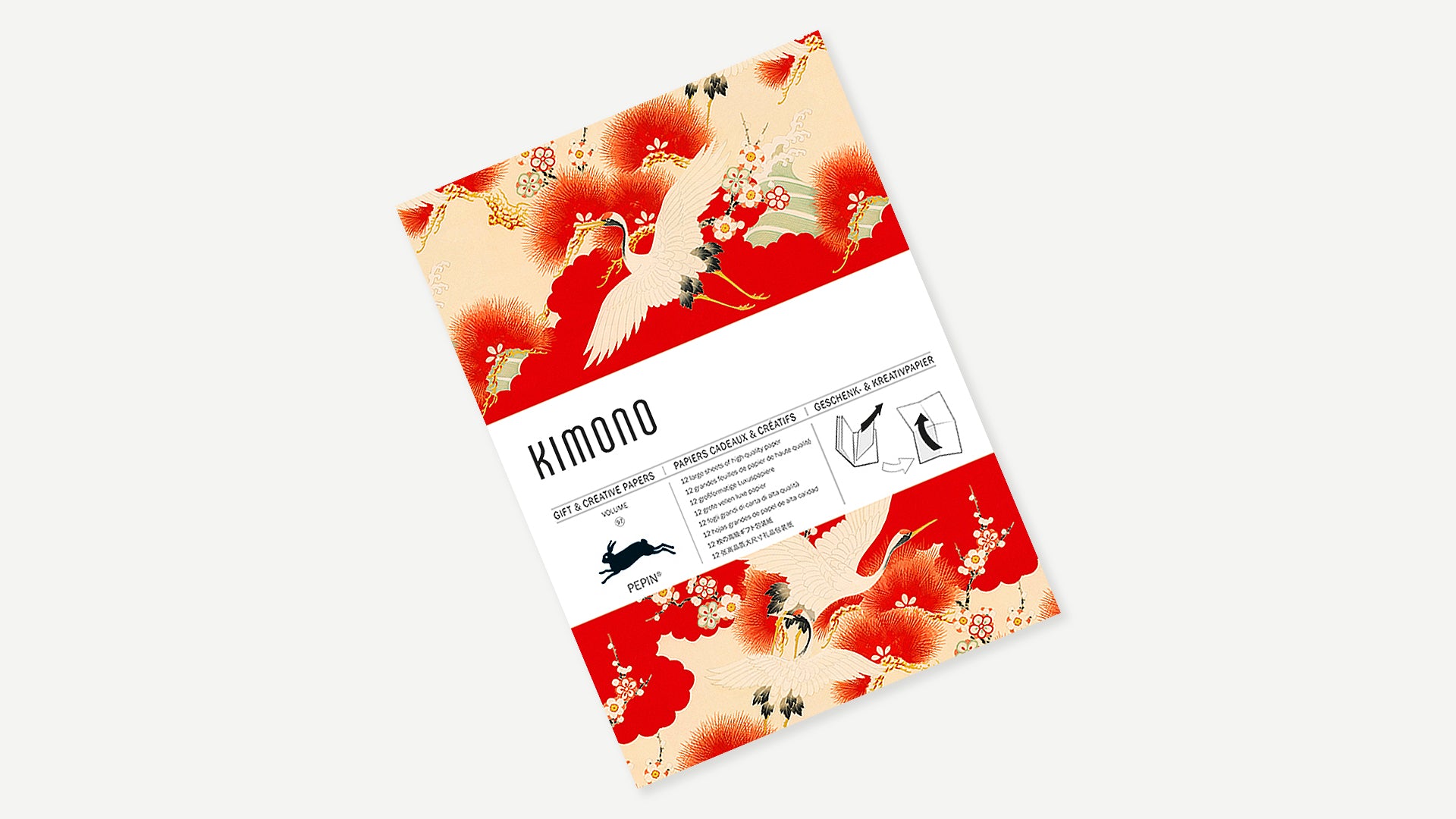 Wrapping Paper Kimono Gift and Creative Papers Book