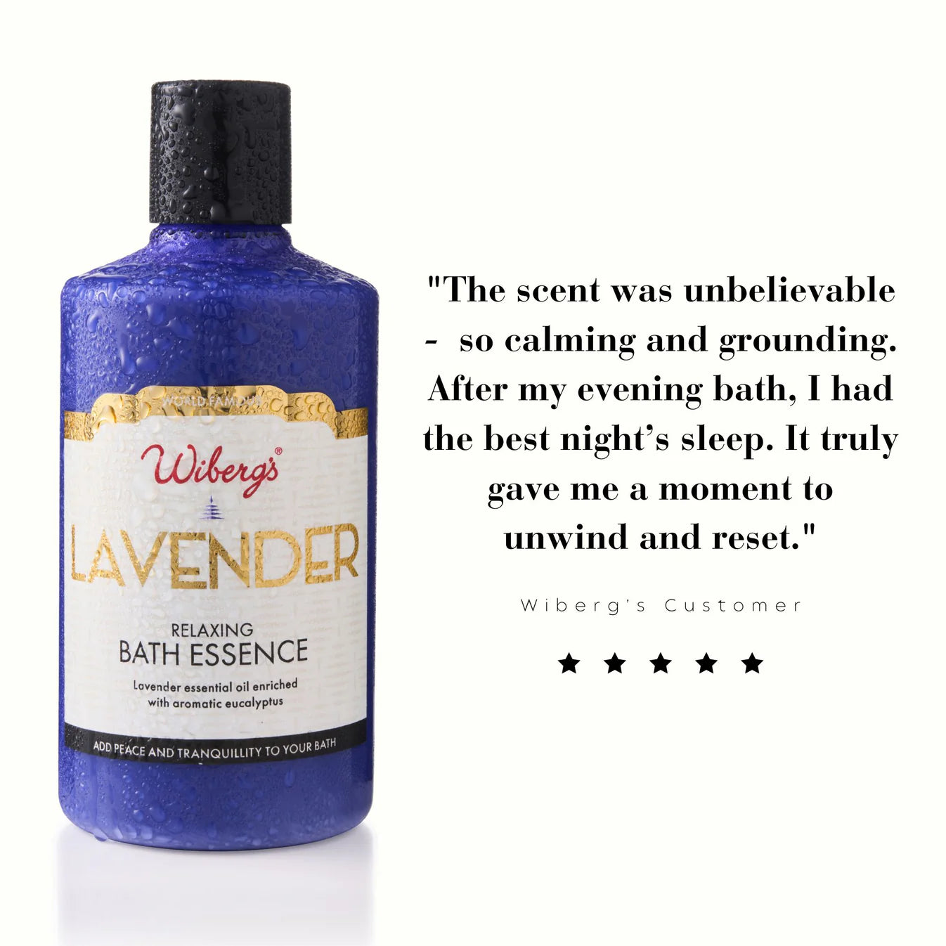 Wibergs Lavender Bath Essence