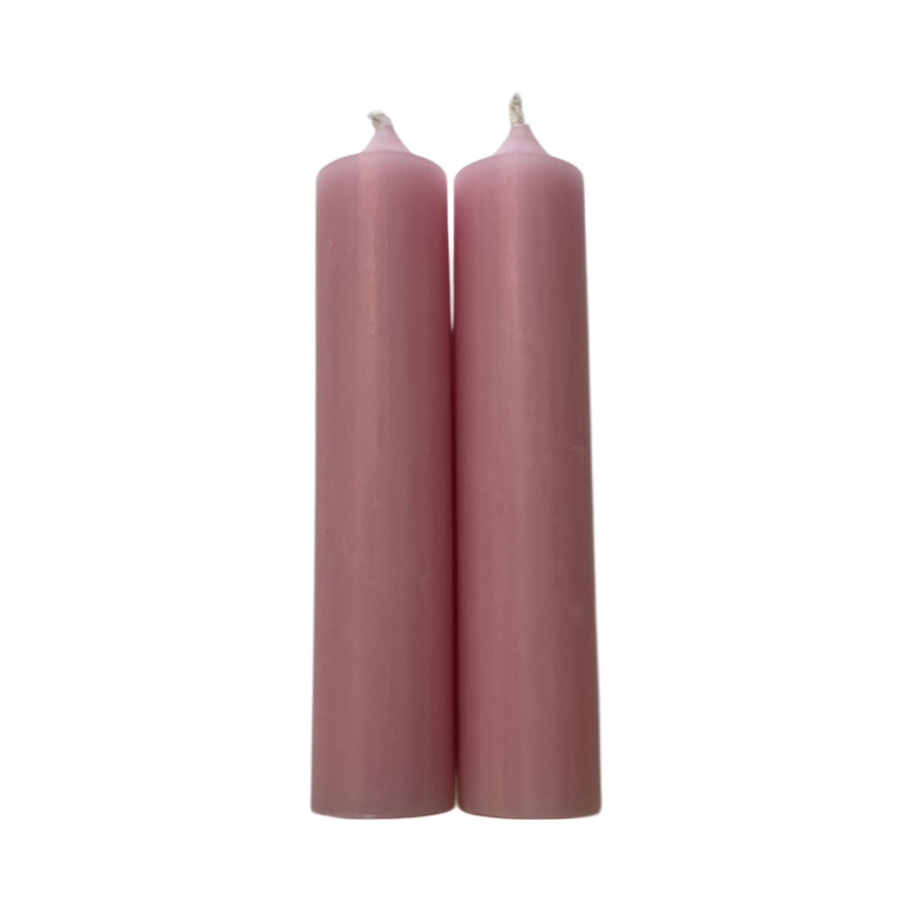 Short Candle Pastel Rose
