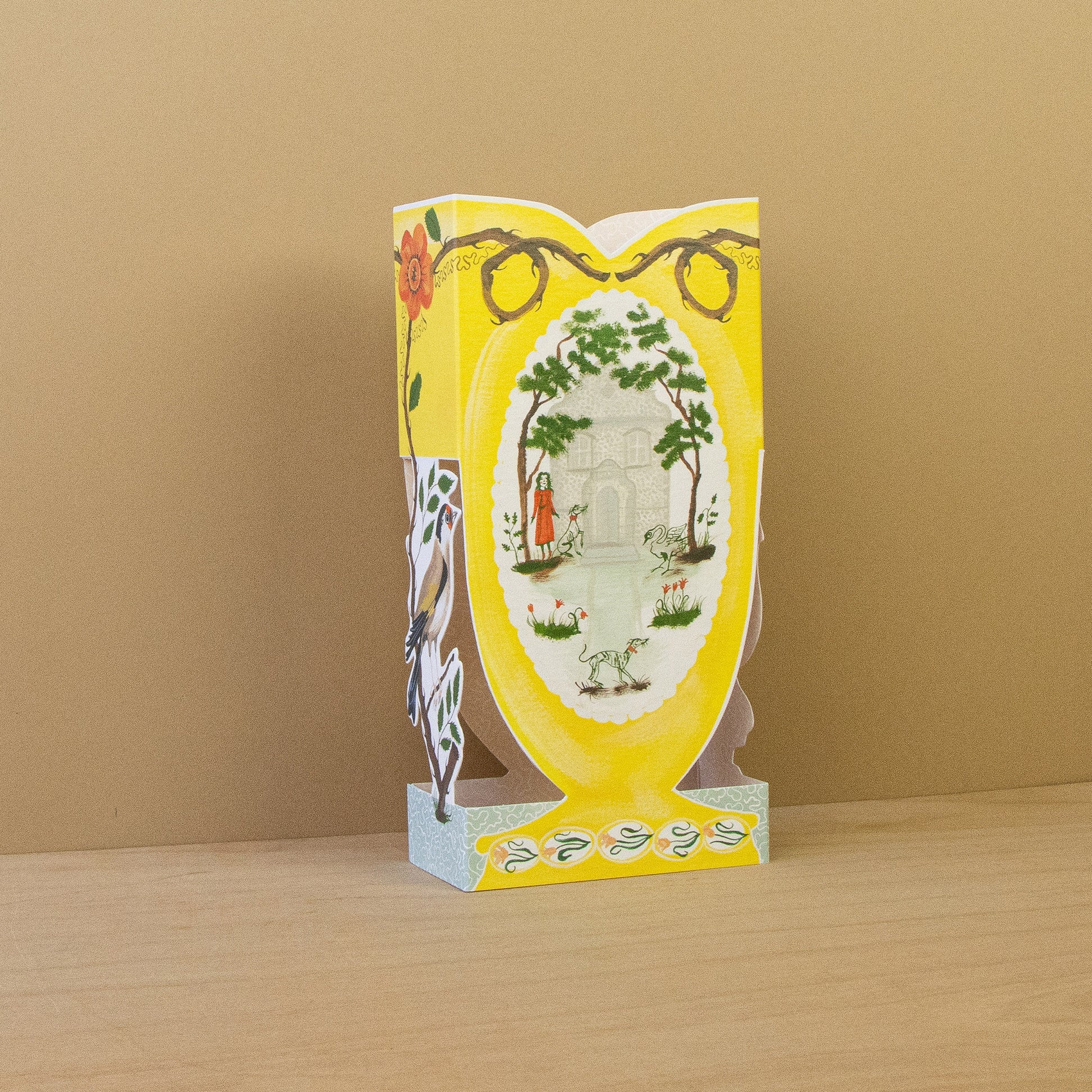 3D Die-Cut Card Finches & Folly