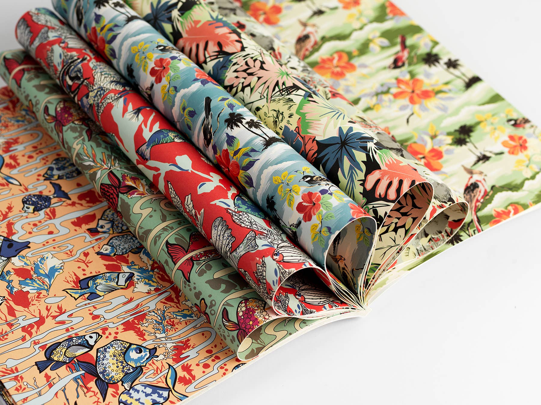 Wrapping Paper Fanciful Nature Gift & Creative Paper Book