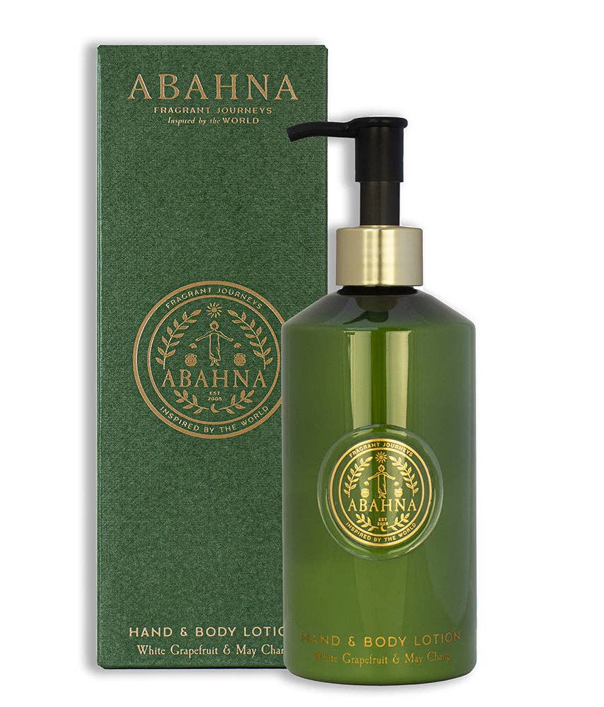 Abahna Hand & body lotion, White Grapefruit & May Chang