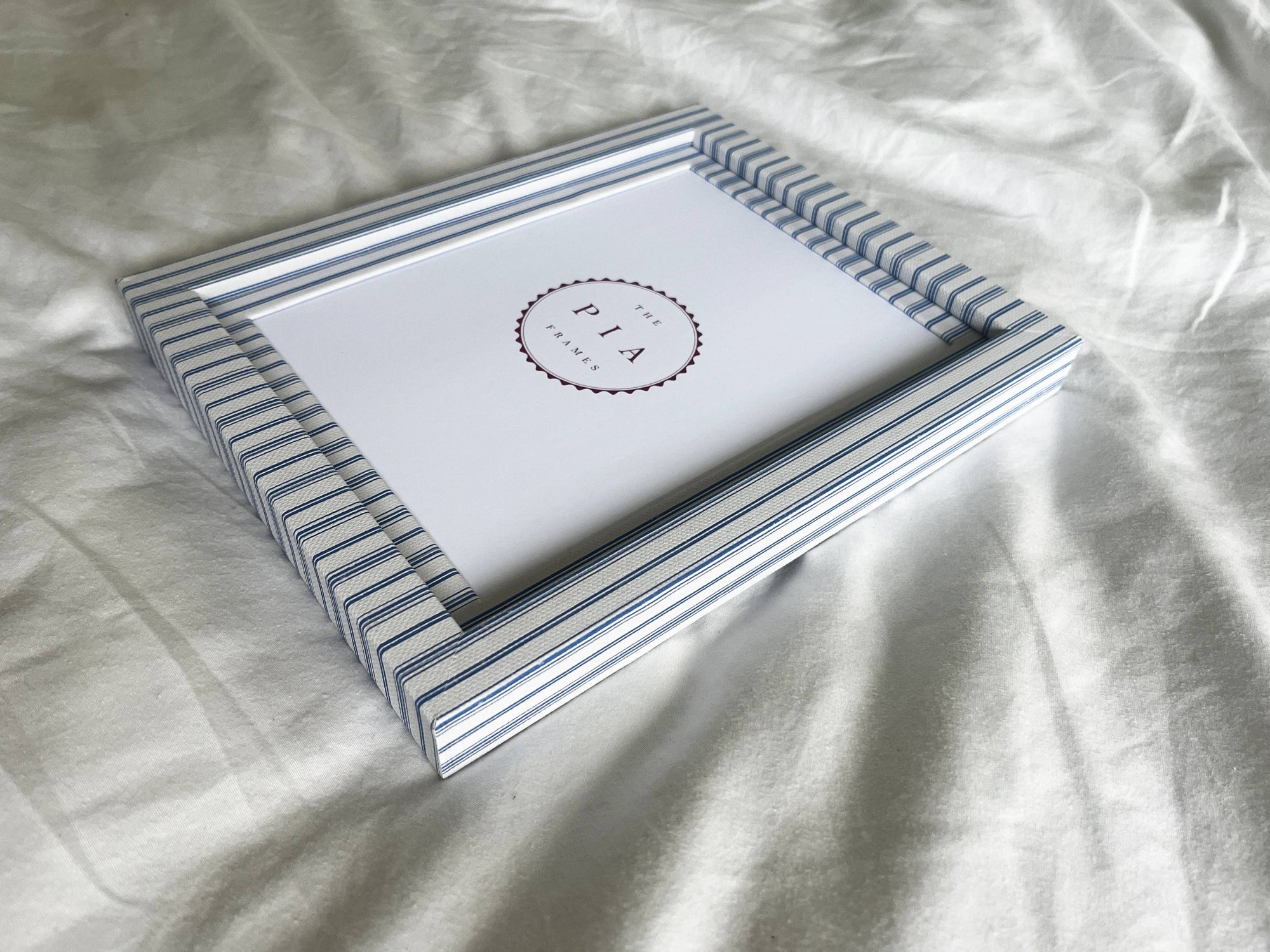 Blue Stripe Frame, Small