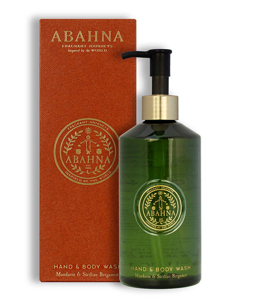 Abahna Hand & Body Wash, Mandarin & Sicilian Bergamot