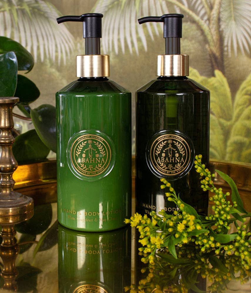 Abahna Hand & body lotion, White Grapefruit & May Chang