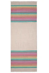 striped wool scarf